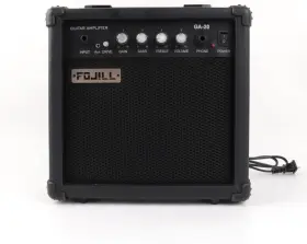 Ga-20bk Fojill 20w Watt Electric Guitar Amplifier Amp Practice Small Portable Travel