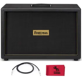 Ext-212 Friedman 723098962097 Amplification Guitar Amp Speaker Cabinet 2x12ftft With Cable Cloth