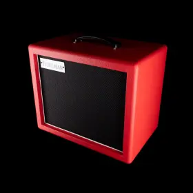 85fri003 Friedman Pre Owned Jel 112 Jake E. Lee Signature Guitar Amp Cabinet Red