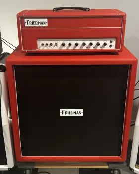 Be-4x12 Friedman J.e.l. 2 Channel Tube Head And 4x12 Cabinet Greenbacks Be-4x12 Friedman J.e.l. 2 Channel Tube Head And 4x12 Cabinet Greenbacks