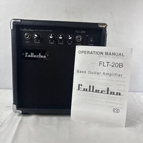 Fullerton Flb-20b Guitar Bass Amplifier Black Box Output 20 Watts New In