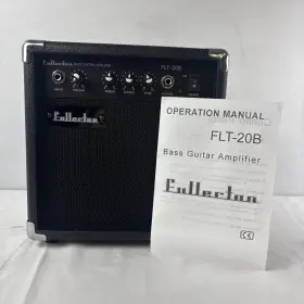Flb-20b Fullerton Guitar Bass Amplifier Black Box Output 20 Watts New In