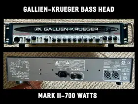 1001rb-ii Gallien-krueger Bass Amplifier Head 700/50w
