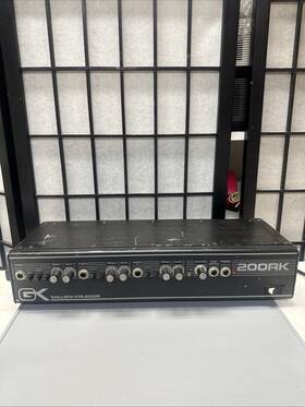 Gallien-krueger 200rk 1980s Gallien-krueger Black