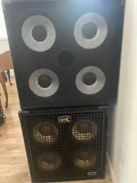 410glx Gallien-krueger Gk Goldline 4x10 Inch Hartke 410 Bass Guitar Cabinet Amp