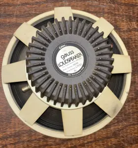 4850 Gauss 5840 Vintage Cetec 15 Inch Bass Guitar Speaker Woofer Driver 8 Ohm Not