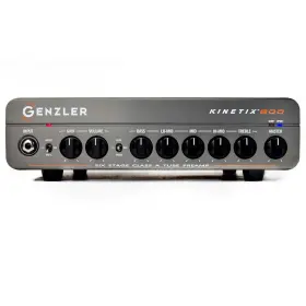 Genzler Amplification 853974006512 Kinetix 800 All Tube Preamp Ultra Lighweight 800-watt Bass Amp Head