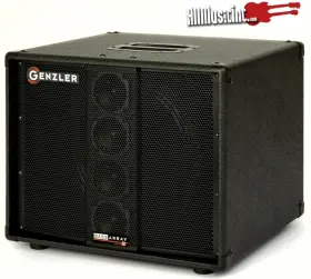 Ba2-112-3str Genzler Amplification 400 Watt Bass Guitar Array Speaker Cabinet