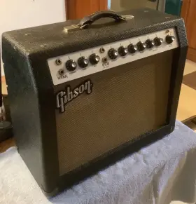 Ga-020rvt Gibson Minuteman Guitar Amplifier 1966