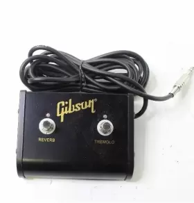 Tremolo-741 Gibson Ga-55rvt Rvt Series 2 Button Amp Footswitch Pedal Reverb And Rare
