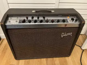 Ga-77 Gibson Genuine Vintage 1960s Vanguard Combo Amplifier Ret Guitar Tube Amp