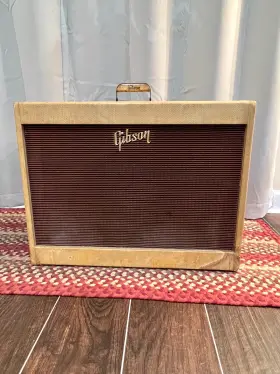 Ga-83s Gibson Vintage 1959 Stereo Tube Guitar Amplifier Super Rare Working