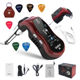 Gitafish 605883814807 Bass Guitar Headphone Mini Amp Bluetooth Electric Micro Amps Guita