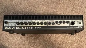 Backline600 Gk Backline 600 Bass Amplifier Head 300w Solid State 2 Channel For Guitar
