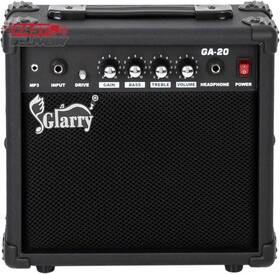Glarry 726084973831 Electric Guitar Amp Portable Tube With Headphone Mp3 Input 2