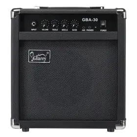 Gba-30 Glarry 30w Electric Bass Amplifier Black