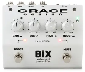 Grace Design 823821030007 Bix Acoustic Preamp Pedal