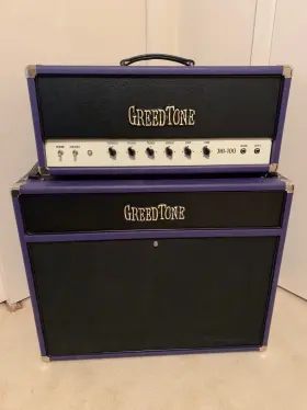 Jhi-100 Greedtone Head Purple With Matching 2x12 Cabinet