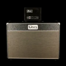 85gee000 Greer Pre Owned Mini Chief 3-watt Grey Guitar Amp Head And Matching 2x12 Cabinet