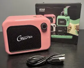 Gca5 Gtrs Ptnr Guitar Amp Bluetooth 5w Mini Practice Amplifier Portable Plug And Play