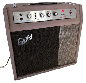T1-12 Guild Vtg Thunder 1 Guitar Tube Amplifier - Guild/telefunken Tubes 1960s