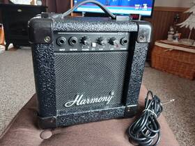 Harmony 02419 Practice Guitar Amp 7 Watt Model Hookup Cable Included