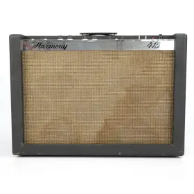 54092 Harmony H415 Model 415 18w 2x12 Tube Guitar Combo Amplifier #54092
