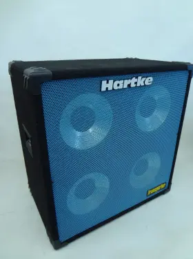 410tp Hartke Transporter Bass Cabinet-made In The Usa-custom Blue -tested Works
