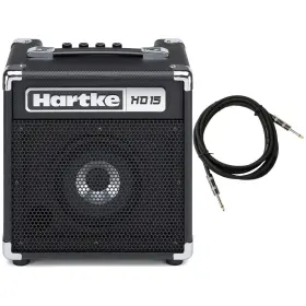 Hartke 700355955795 Hd15 15w Bass Combo Amp With 18-foot Cable