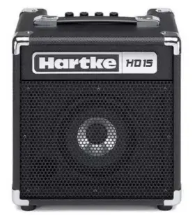 Hartke 809164017707 Hd15 15-watt Bass Amp Practice Small Venue Gig Bedroom Amplifier