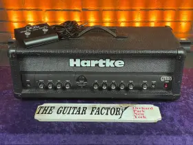 Gt100-0707-u Hartke Gt100 Amplifier Head 100 Watts 2 Channel Guitar With Footswitch