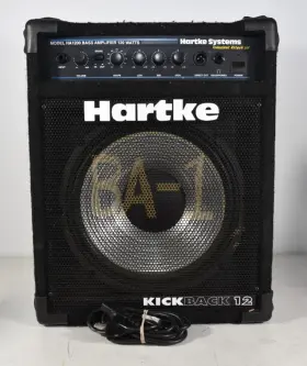 Ha1200 Hartke Bass 1200 Watt Amp Speaker Kickback 12