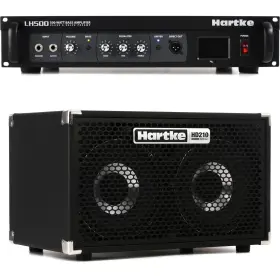 Lh500210bun1 Hartke Lh500 500-watt Bass Head And 2x10 Inch Cabinet