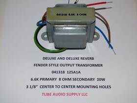 Heyboer Usa/tube Audio Supply 125a1a Deluxe Output Transformer And Reverb Style Ab763