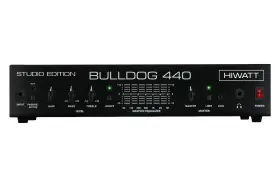 Bd440studio-u Hiwatt Bulldog 440 Studio 500w Bass Amplifier Head With 7 Band Graphic Eq