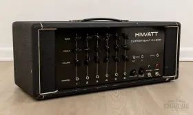 Dr203 Hiwatt 1975 Custom Built Pa 200 Vintage Uk-made Tube Amp Head Hylight Kt88