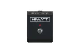 Hiwatt Hwfs101-u Fs101 Single-button Latching Footswitch Black Metal Housing Compact