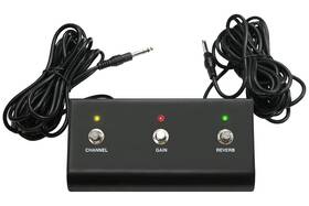 Hiwatt Hwfs301-u Fs301 3-button Footswitch For Channel/gain/reverb Control 16ft Cable