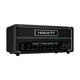 Pedalsmith50h-u Hiwatt T-series Pedalsmith 50 50-watt Tube Guitar Amplifier Head - Black