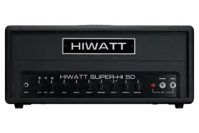 Superhi50h-u Hiwatt Super-hi 50 2-channel 50w Head Amplifier With Extreme Gain