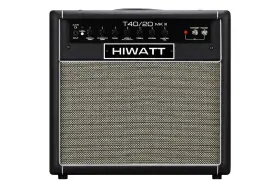 Tb4020c-u Hiwatt Tb40/20 2-ch 40/20w 1x12 Tube Combo Amplifier With Spring Reverb