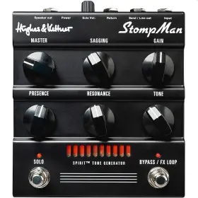 Hughes & Kettner 039373024692 And Stompman 50w Guitar Amplifier In A Floor Pedal