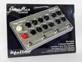 1007920 Hughes & Kettner And Ampman Classic 50w 2-channel Guitar Floor Amplifier Pedal