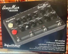 1007924 Hughes & Kettner And Ampman Modern Floor Guitar Amplifier Pedal