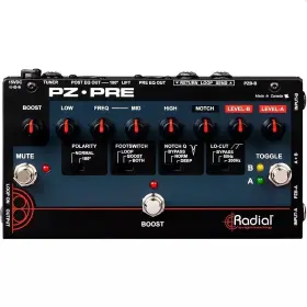 Hughes & Kettner 676101037902 Radial Engineering Pz-pre 2 Channel Acoustic Live And Studio Instrument Preamp