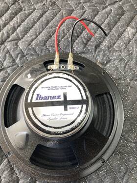 Ibanez Is804u 8 Inch Guitar Speaker 4 Ohms 50 Watts