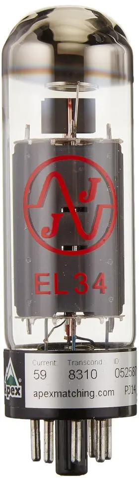 T-el34-jj-mq Jj Electronics 609722123044 Amplifier Tube