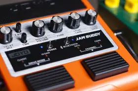 2x4w Joyo New Audio Jam Buddy Dual Channel Pedal Guitar Amp Bluetooth Orange Nib