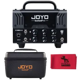 Joyo-mtz-2-pb1ab-mfc Joyo Bantamp Xl Zombie Ii 20w Guitar Amp Head With Gig Bag And Pitbull Audio Cloth