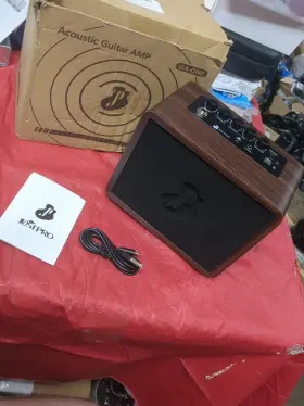 Justpro 726084659933 15w Mini Guitar Amp Portable Acoustic/electric Amplifier Rechargeable Bluetooth